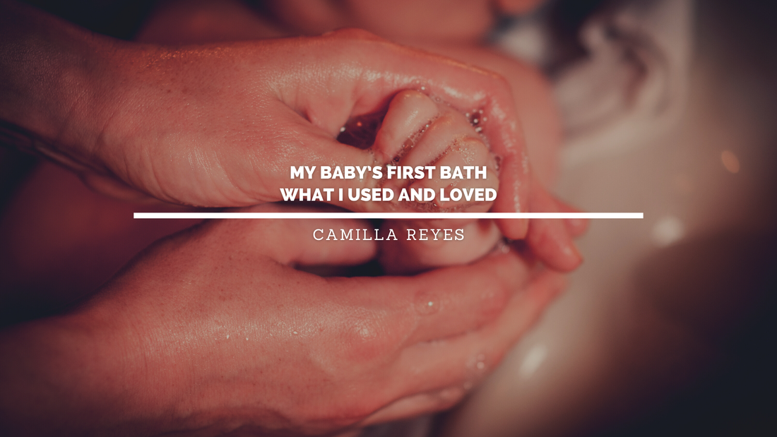 My Baby’s First Bath — What I Used and Loved